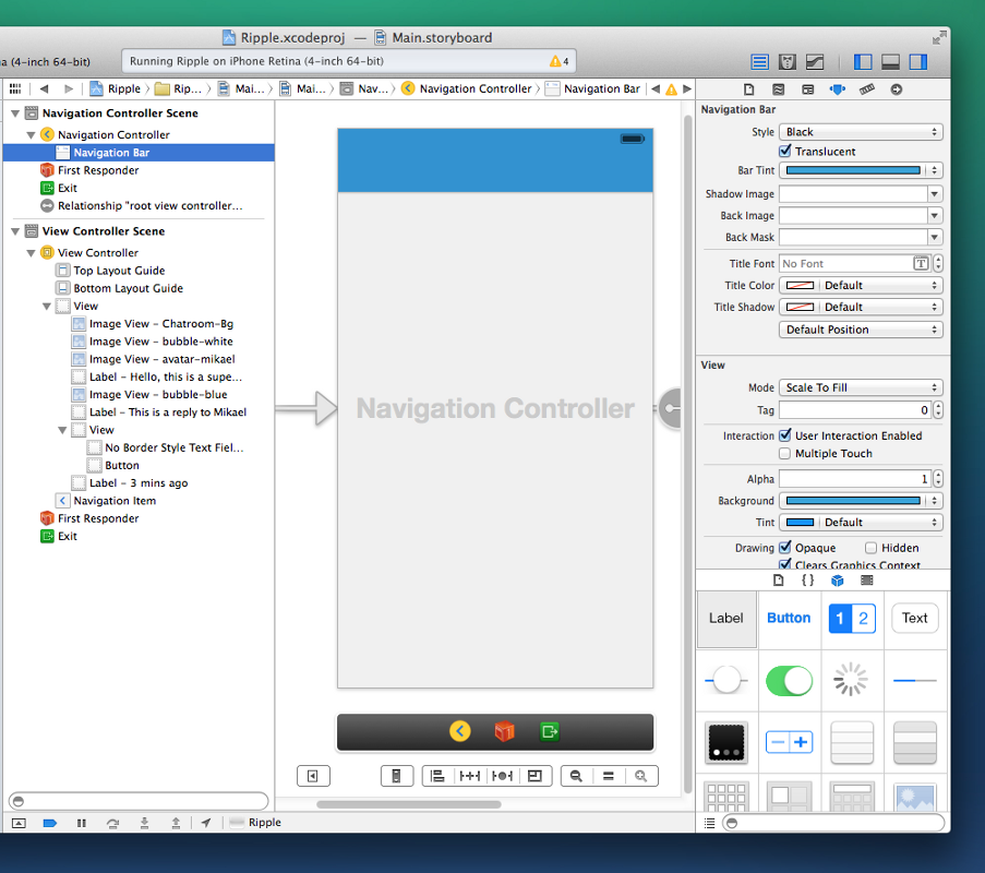 自力更生，不求开发：设计师怎样使用Xcode5制作app原型